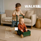 Baby push walker, 4 in 1 Wooden premium quality, X_105